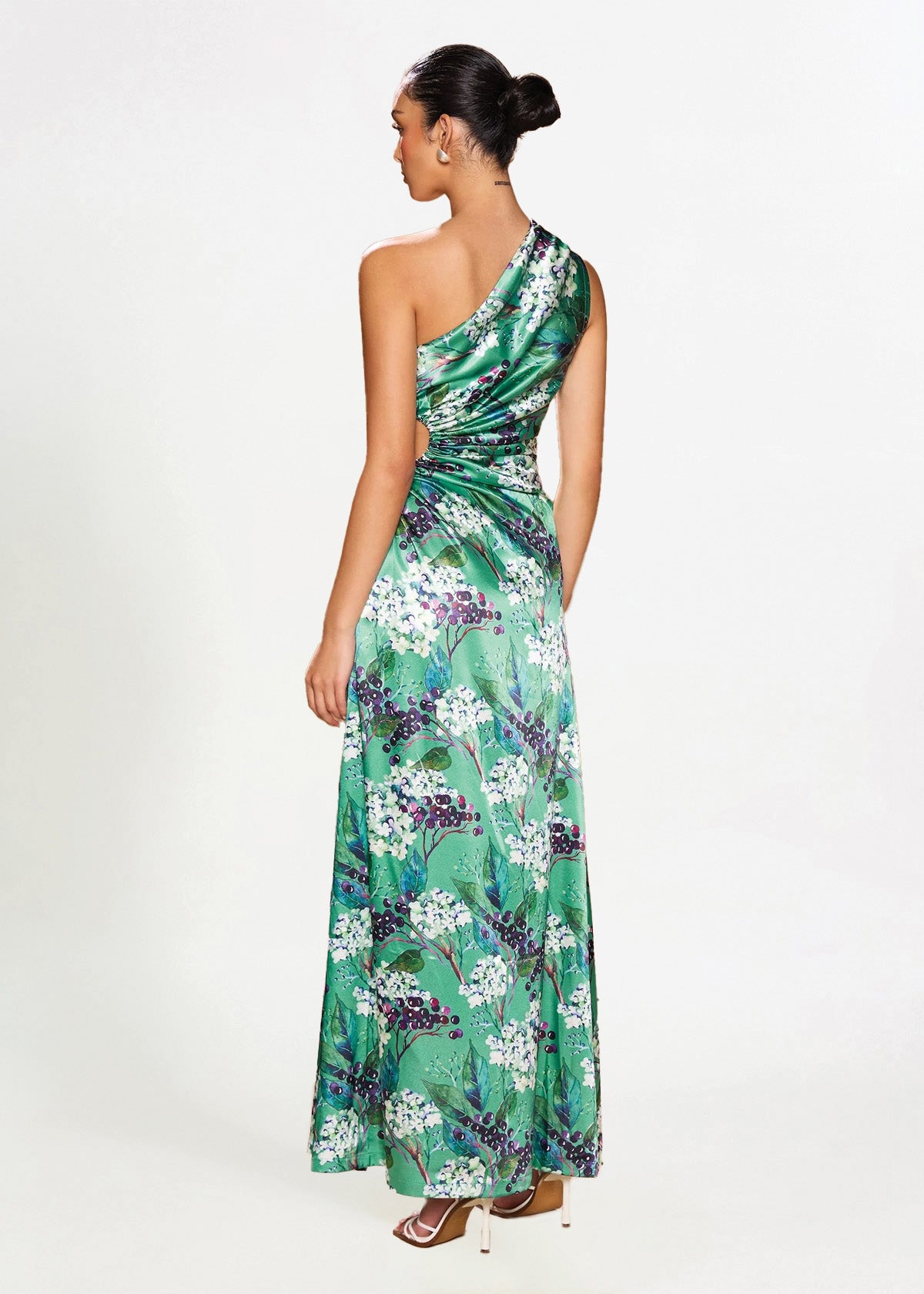 Sonya Moda Nour Fiori Di Sambuco Green Formal Dress