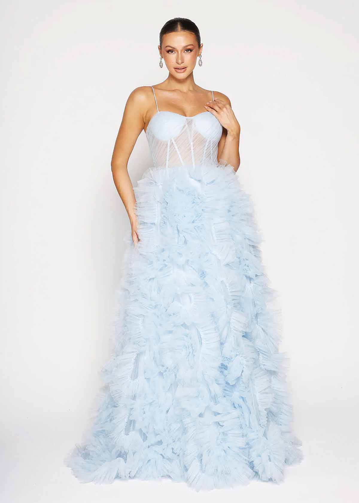 Tania Olsen Devere Blue Formal Dress