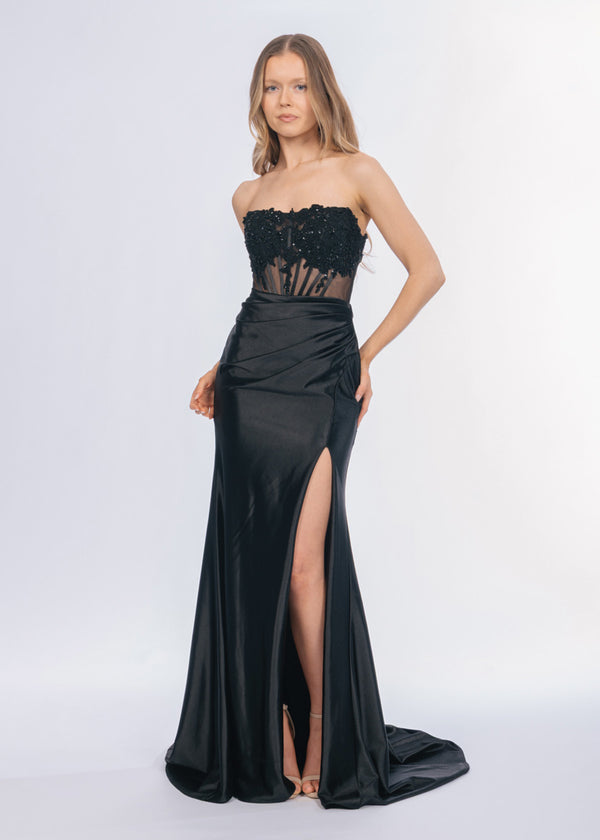 Tania Olsen Ondine Black Formal Dress