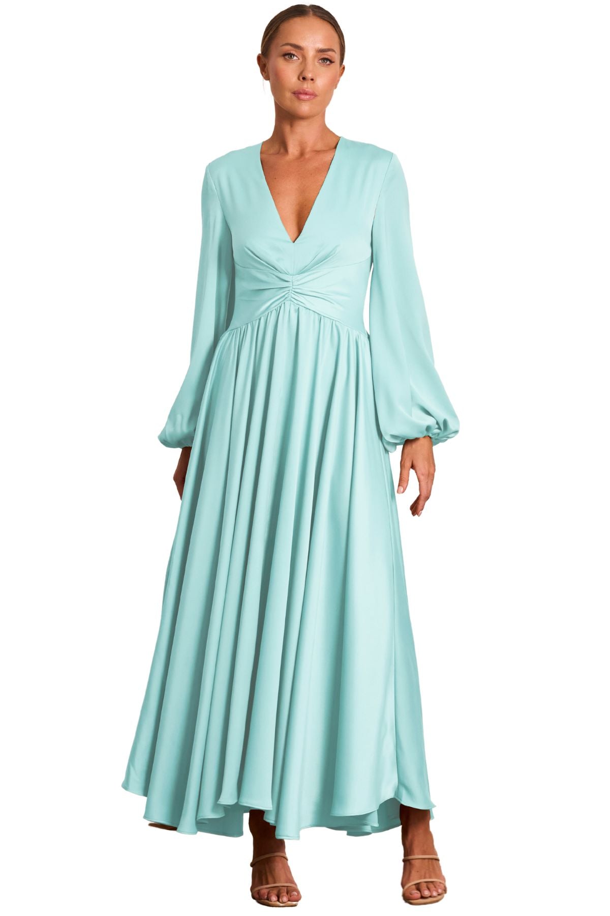 Pasduchas PASDUCHAS Lucia Sleeve Midi Dress (Sea Mist) - RRP $380 - 1_5ca19054-d51d-4fa7-a050-332ab25138da.jpg