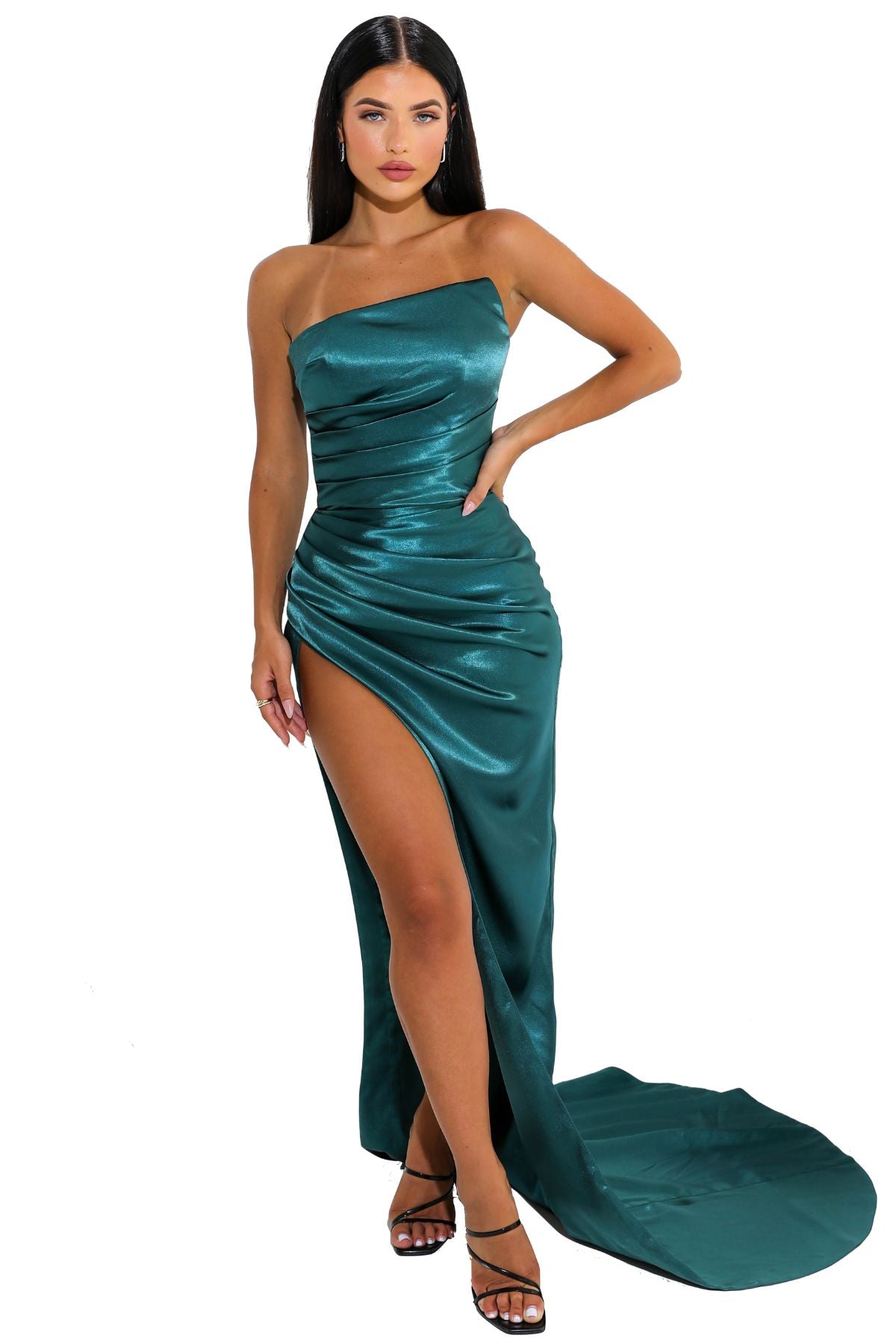 Lia Stublla LIA STUBLLA - Eviana Gown (Emerald) - RRP $989 - 1_6fa06131-f031-4643-83e6-b94822a41bd0.jpg