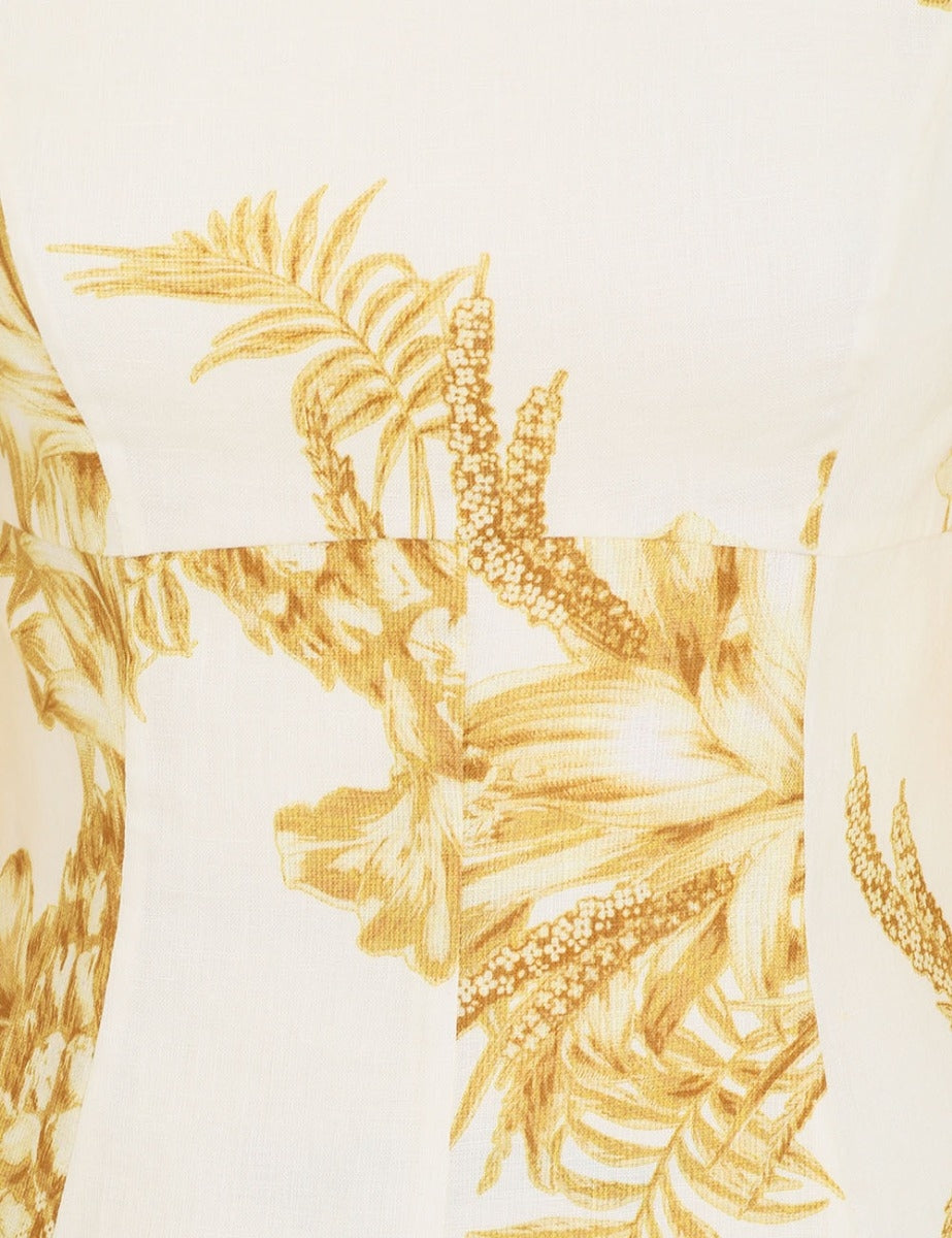 Zimmermann Zimmermann Empire Mini Dress (Cream Gold) - RRP $495 - 6.3188drpos.crmgld.cream-gold-detail_1.jpg