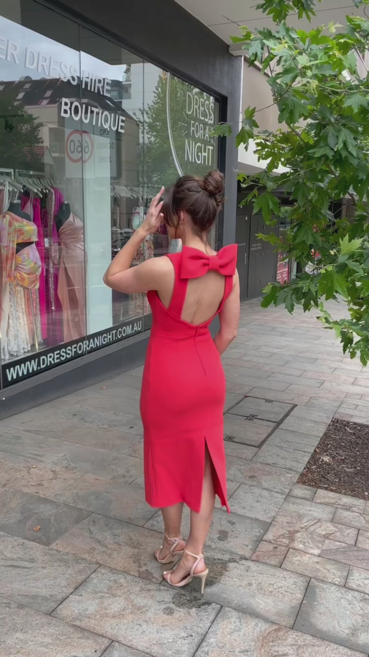 REBECCA VALLANCE Ally Midi Dress