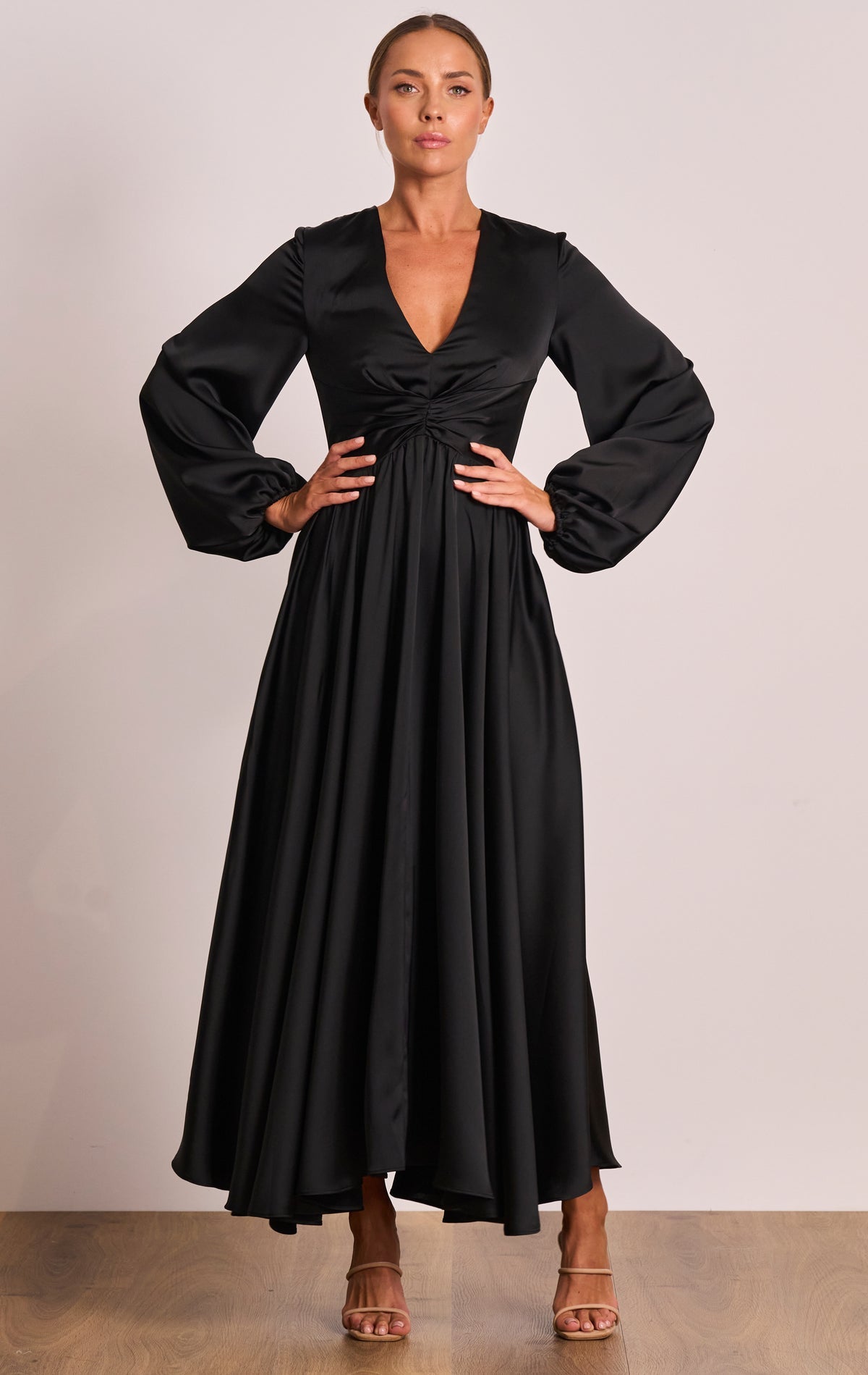 Pasduchas PASDUCHAS Lucia Sleeve Midi Dress (Black) - RRP $380 - PD101265_Black_1_1200x_caf4e39b-2728-441f-9fd3-b941a45c0472.jpg