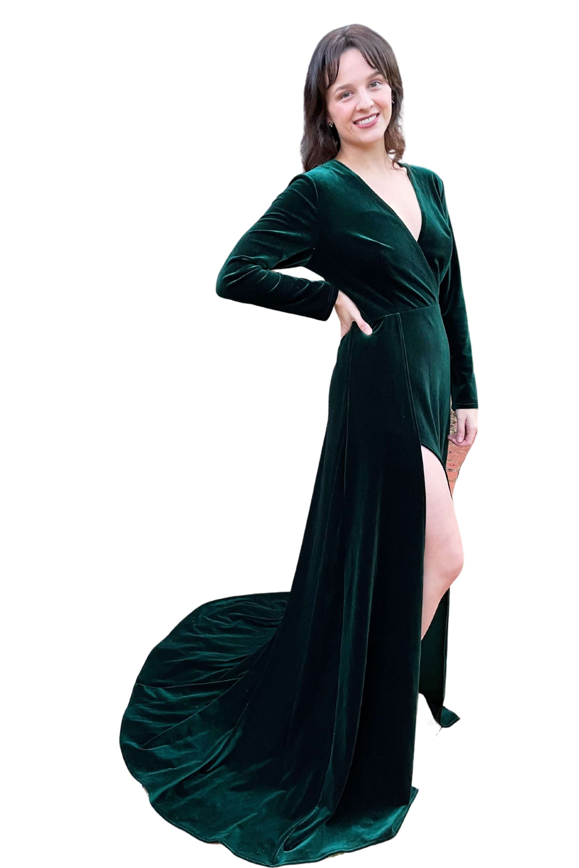 Elle Zeitoune LUXE Fontaine Velvet Dress (Emerald) - RRP $389 - fontaine-velvet-dress-emerald---rrp-9-dress-for-a-night-30754398.jpg