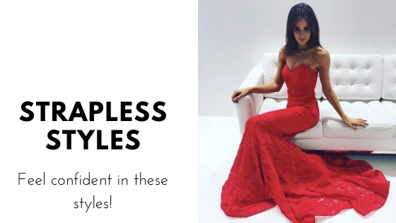 Most Flattering Strapless Dresses