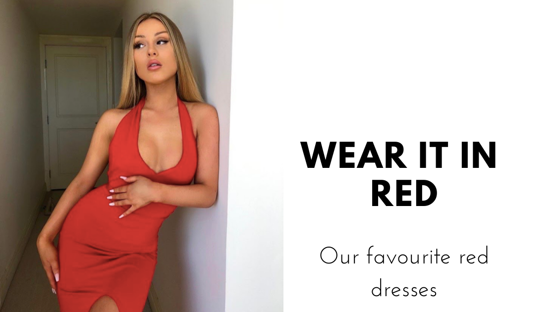 Most popular red dresses this season!