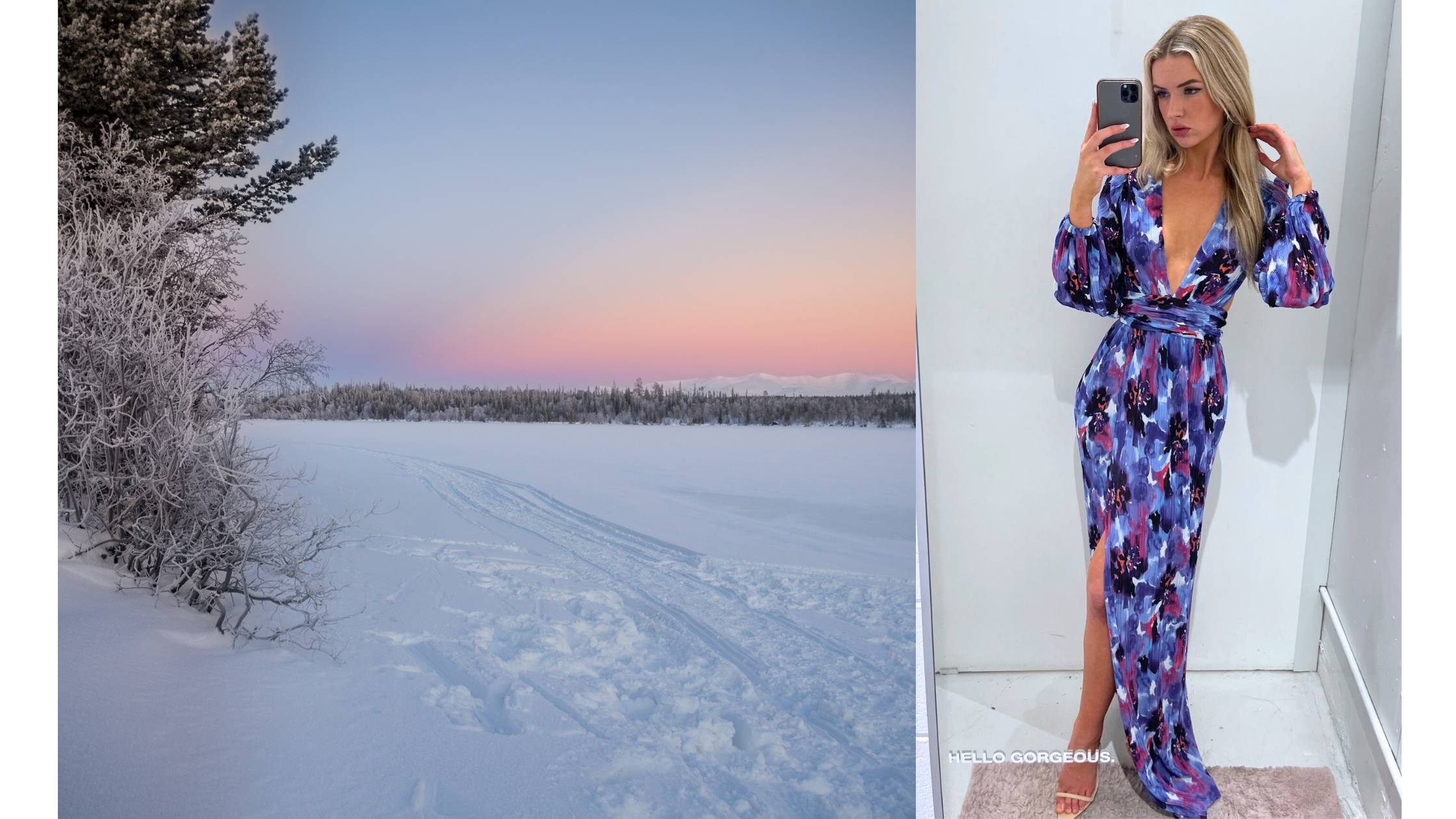 How to wear a dress on a cold night from Cocktail to Formal