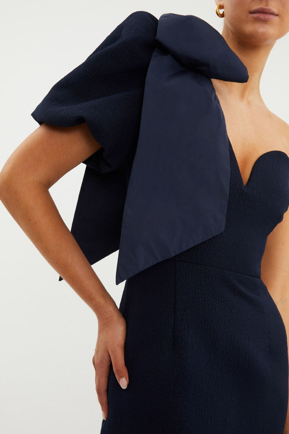 Rebecca Vallance REBECCA VALLANCE Bon Ami Puff Sleeve Midi (Navy Blue) - RRP $699 - 10_0a9b560e-53ef-471b-a54e-2c2c5d4477f2.jpg