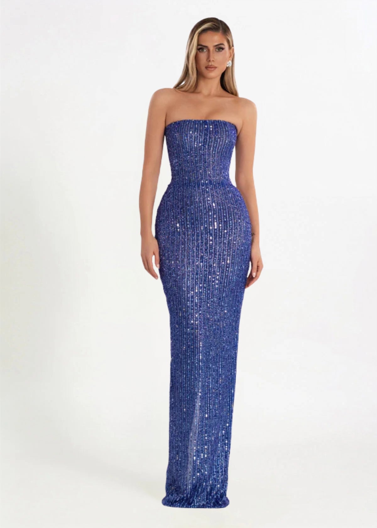 Royal Radiance Gown in Blue