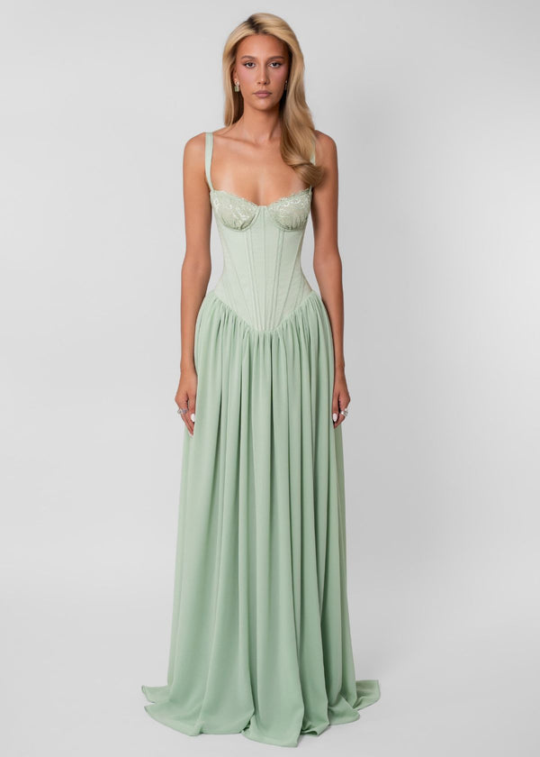 Fenity Elena Dress in Mint Hire for Formal event from Dress for a Night