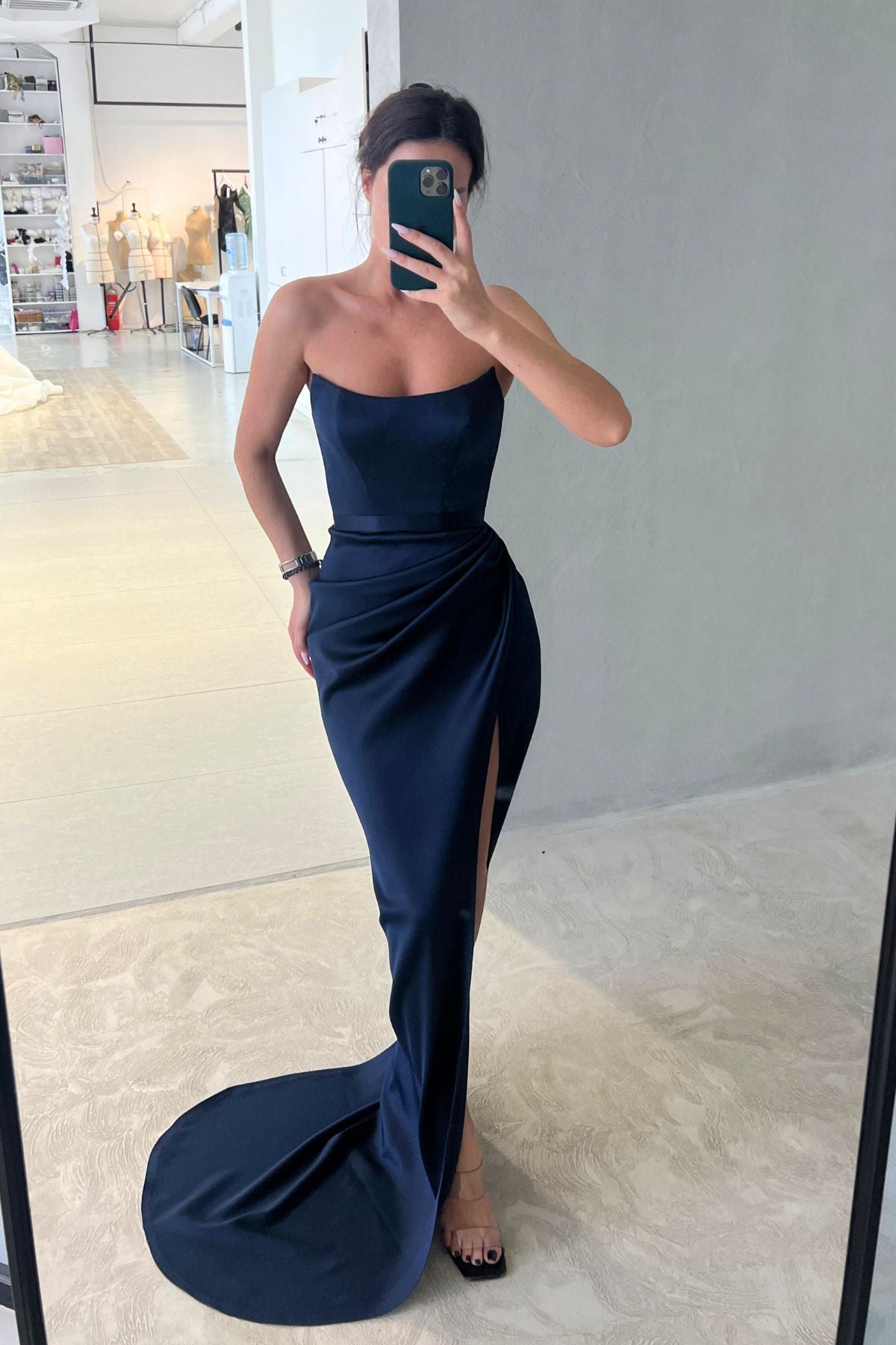 Blair Gown in Navy