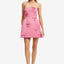Leo Lin Roselle Bow Mini Dress in Fuchsia for Formal Events from Dress for a Night