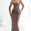 Persephone Corset Dress in Smoke