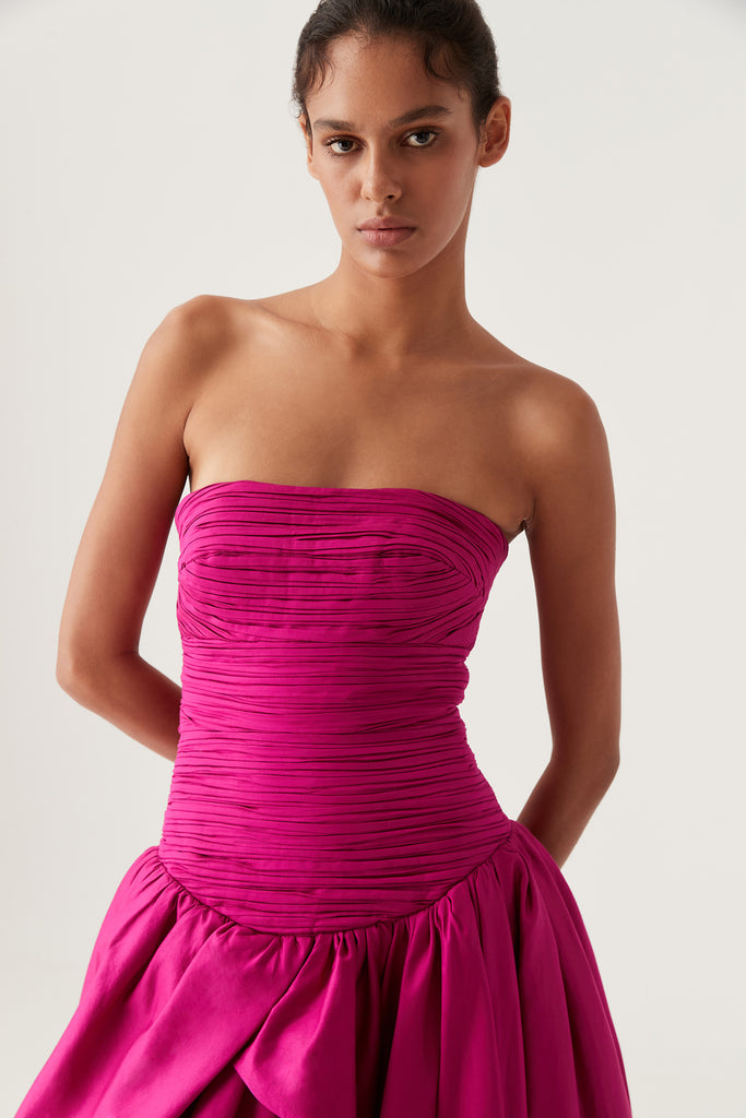 AJE Violette Bubble Dress (Pink),Dress for a Night