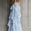 Pandorea Dress in Silver Blue