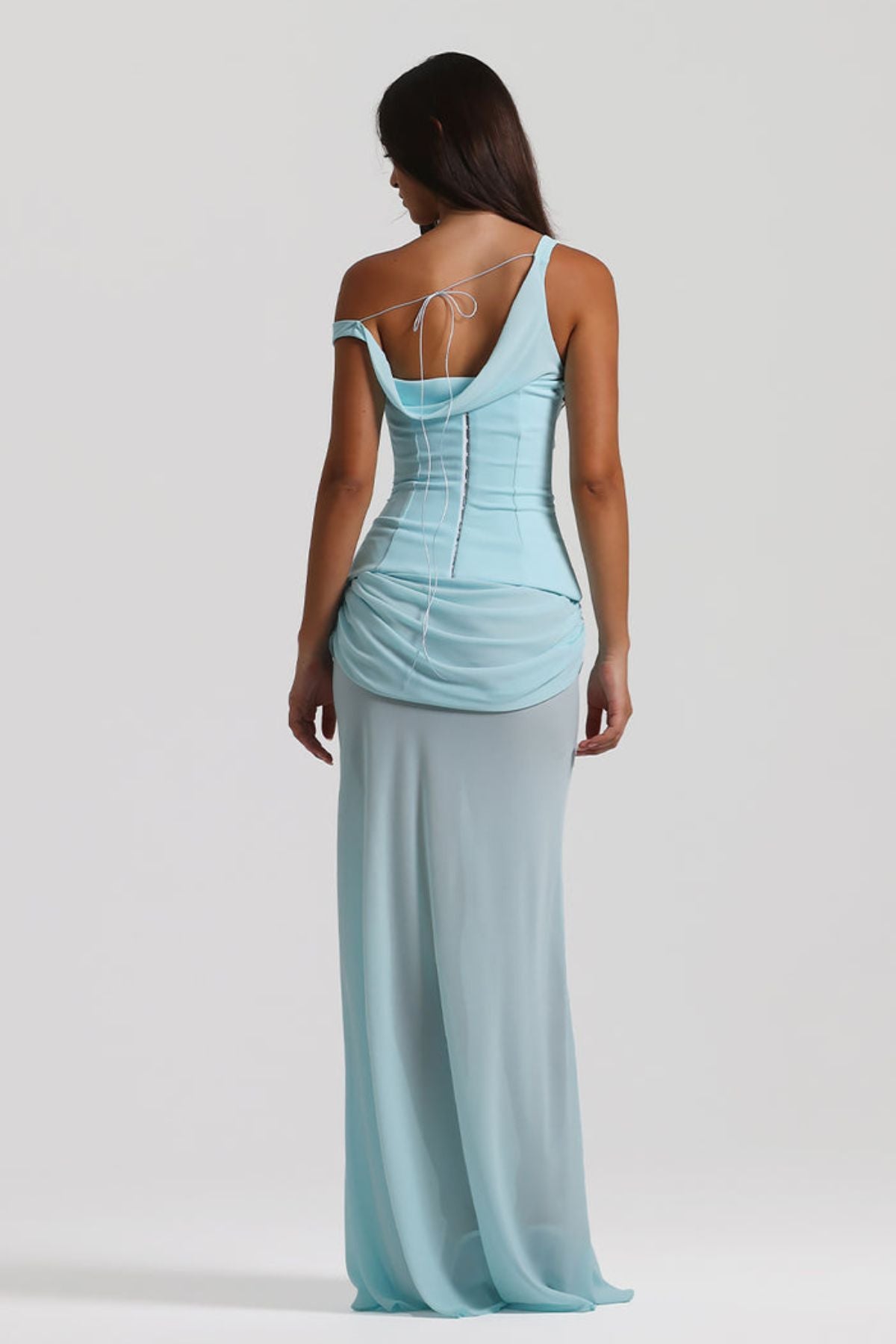 Cadence Crepe Corset Dress