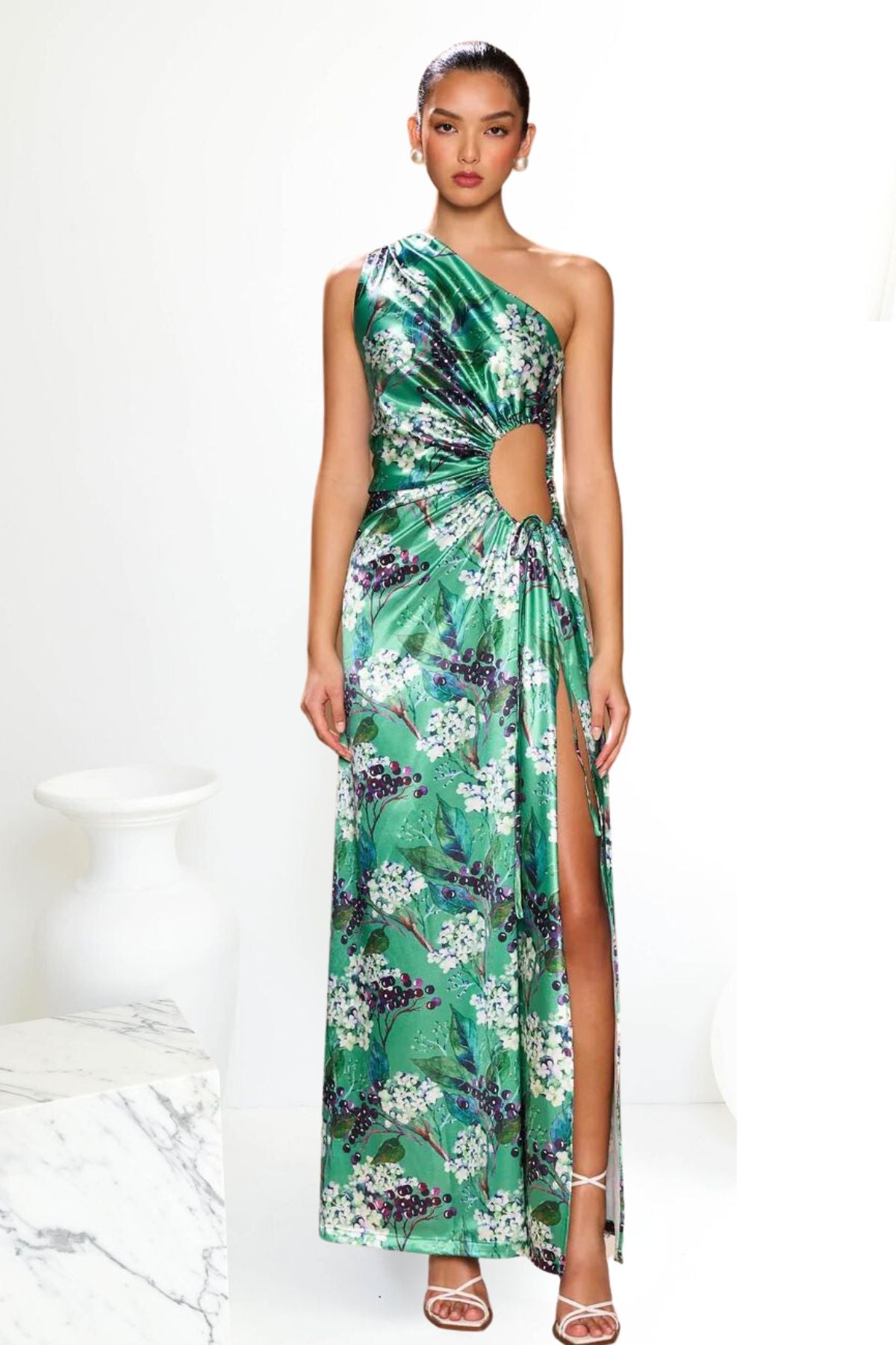 SONYA MODA Nour Dress (Fiori Di Sambuco),Dress for a Night