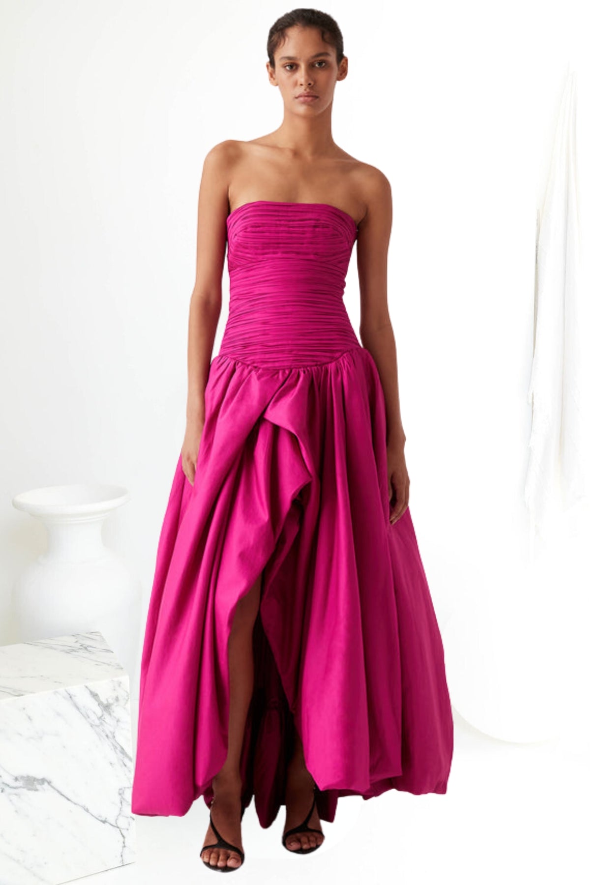 AJE Violette Bubble Dress (Pink),Dress for a Night