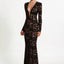 Nookie Delphine LS Gown in black Hire for Formal event from Dress for a Night