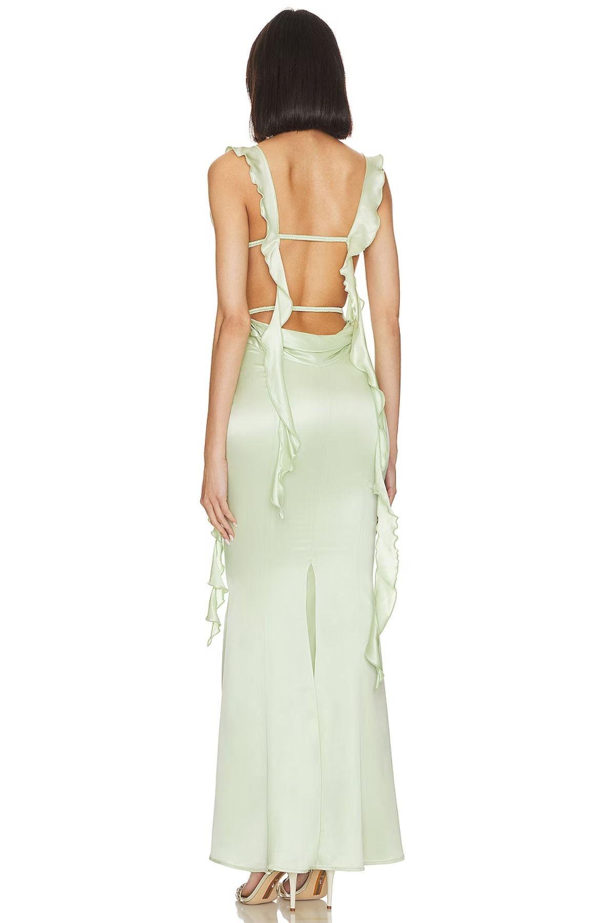 NANA JACQUELINE Caroline Dress (Green) - RRP 9,Dress for a Night