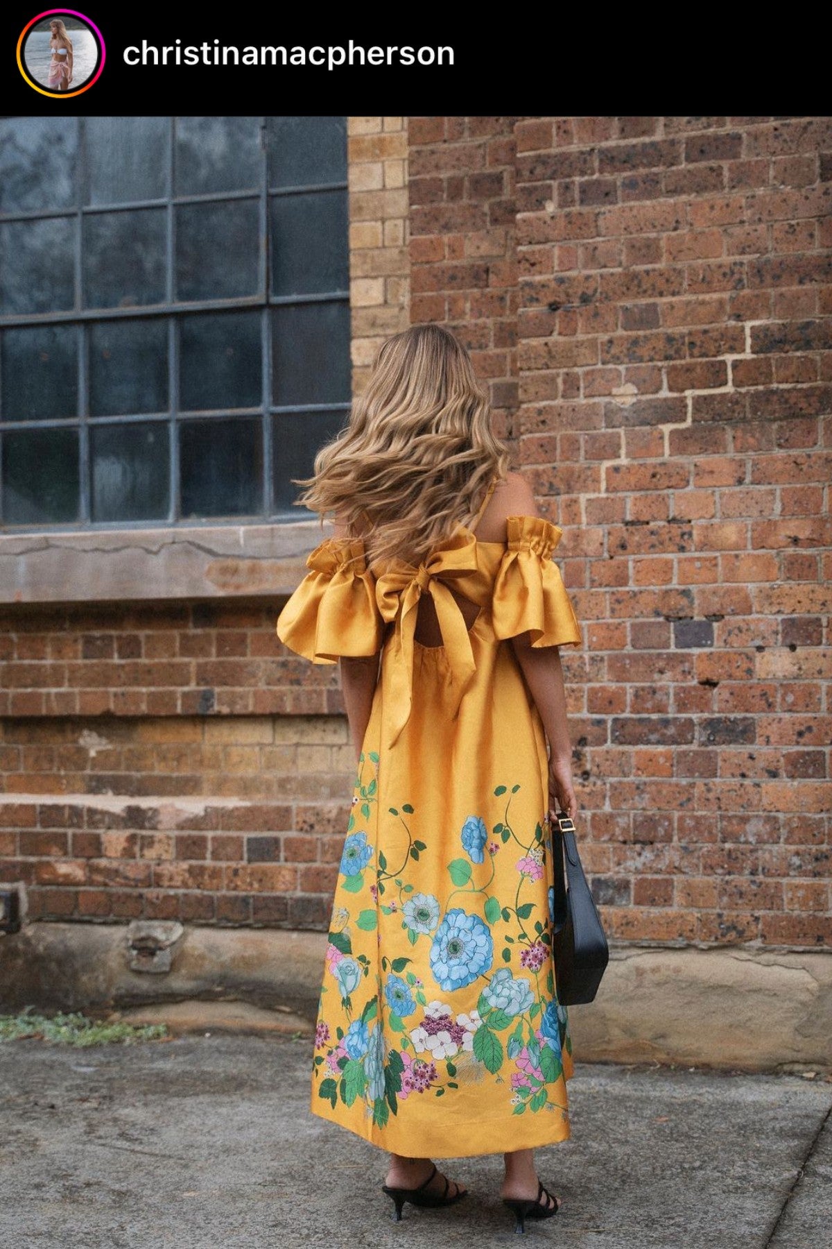 ALEMAIS Dana Midi Dress (Marigold),Dress for a Night