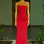 Louie Gown in Wine Red