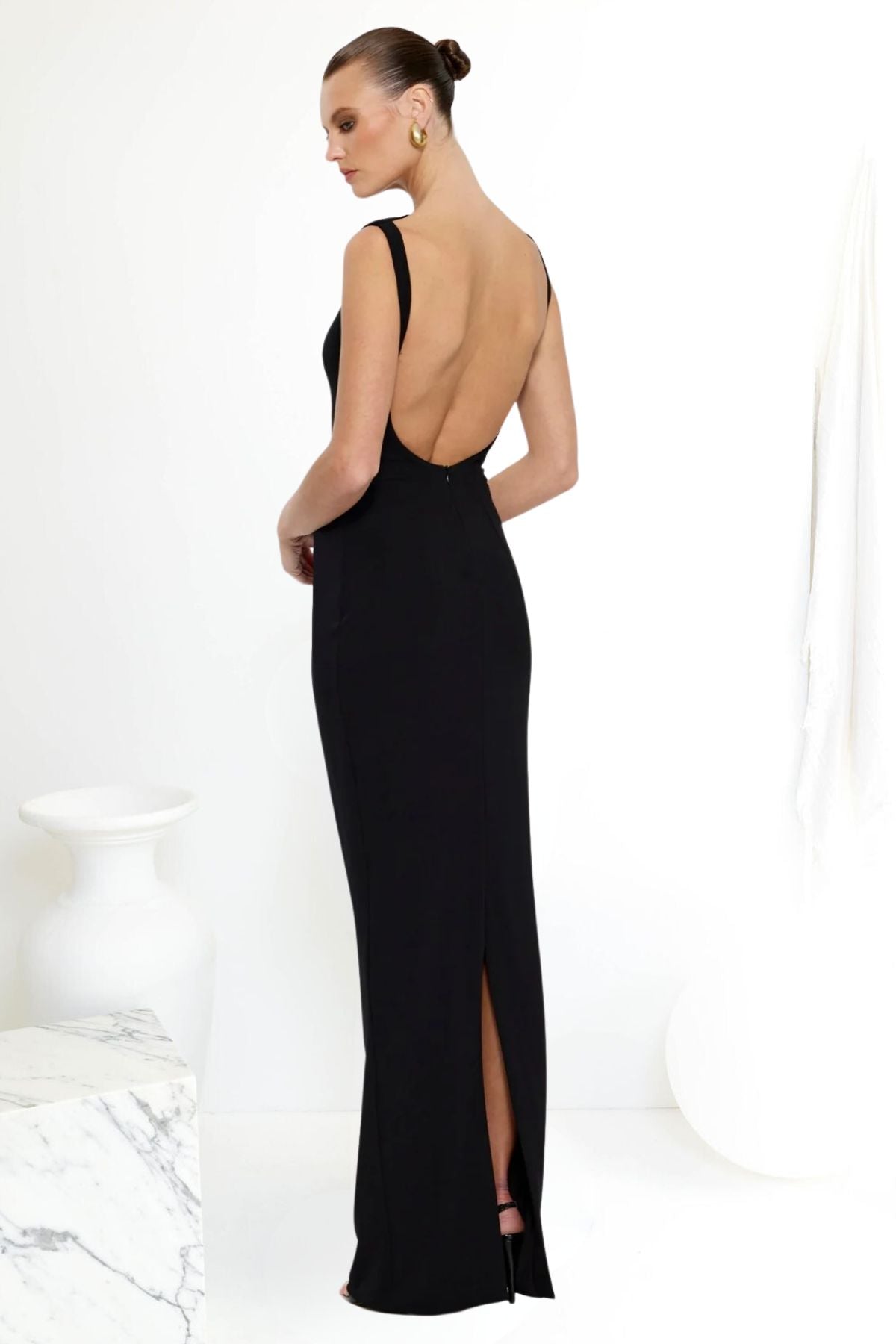 Verona Gown in Black