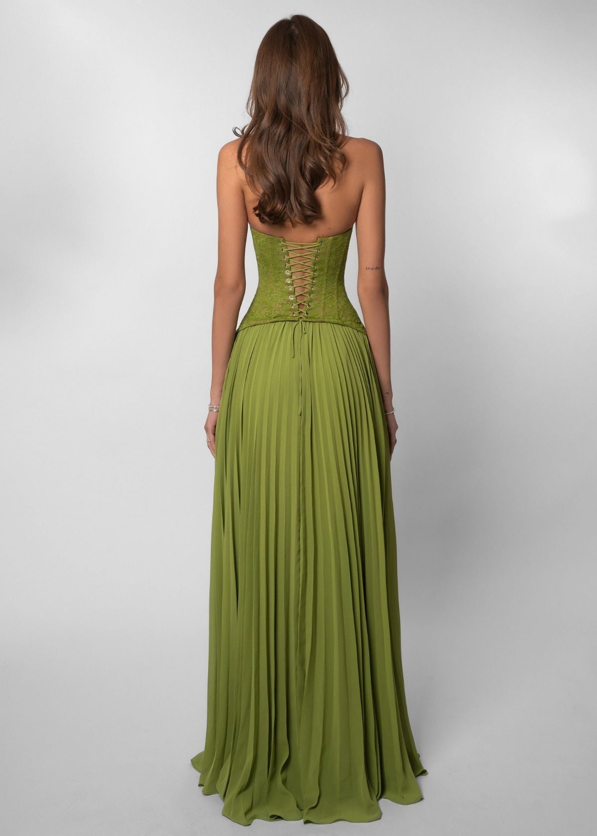 Fenity Gaia Dress in Green for Formal Events from Dress for a Night