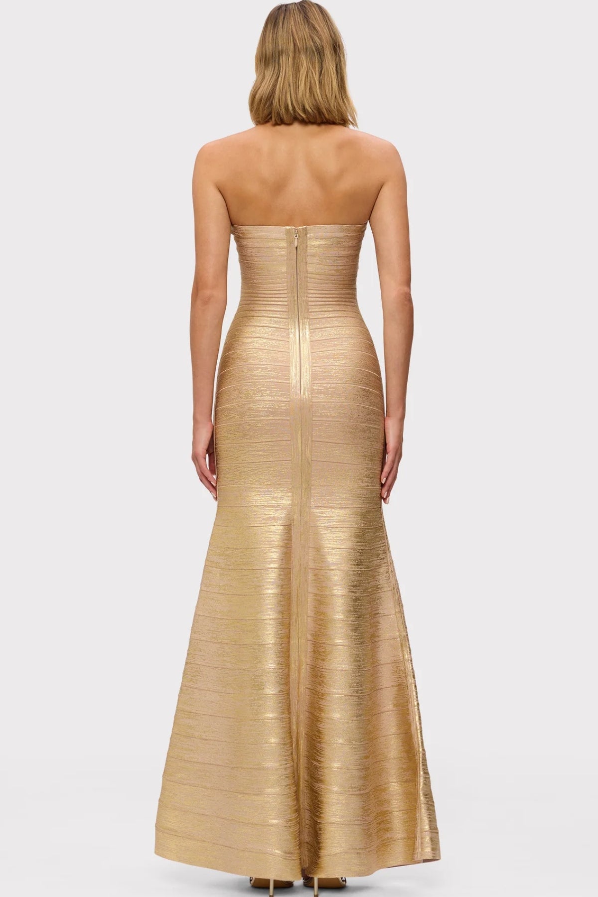 Metallic Sara Gown