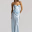 Elina Bustier + Evelyn Skirt in Ice Blue