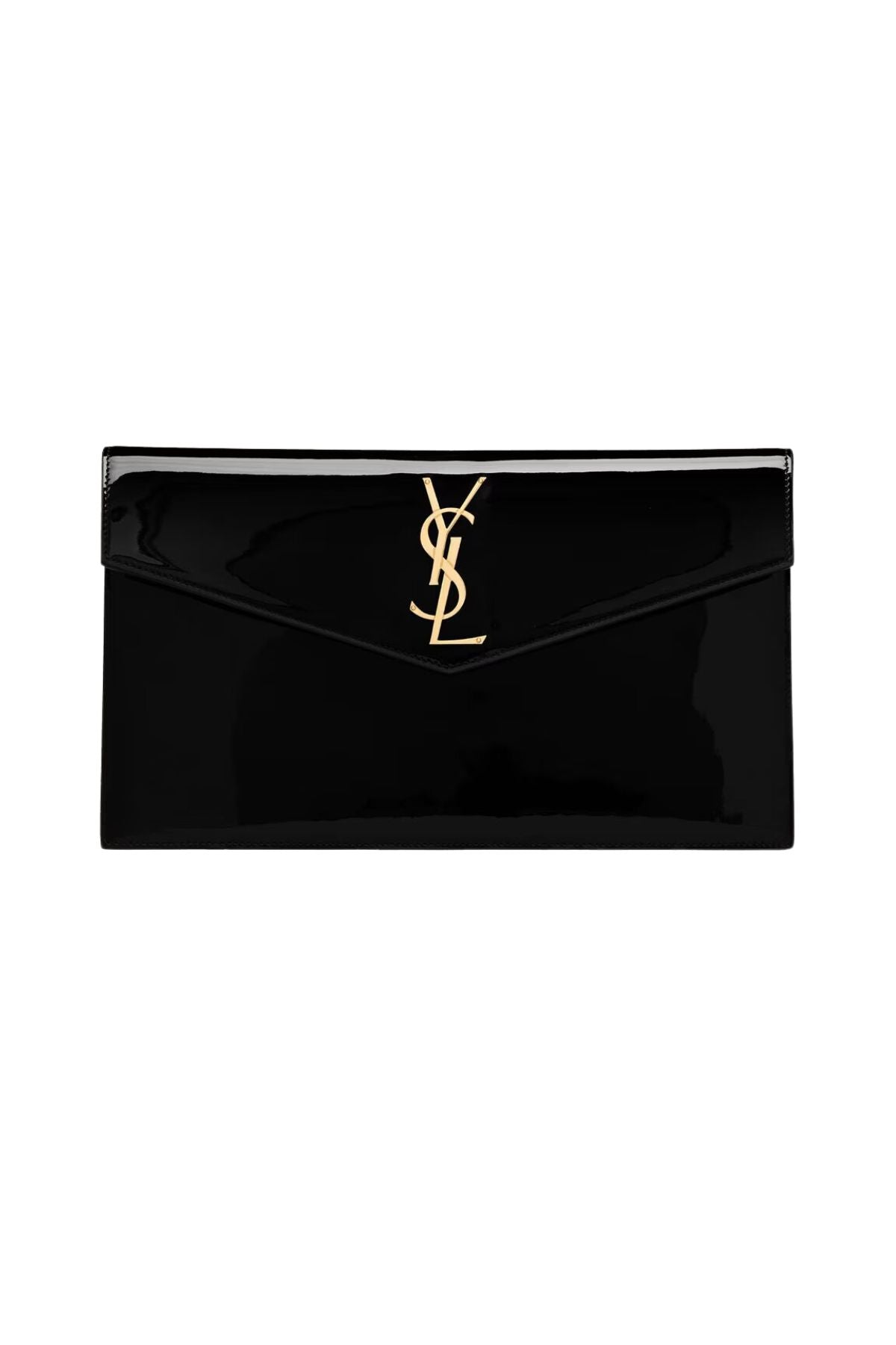 YSL Uptown Clutch Bag (Black)