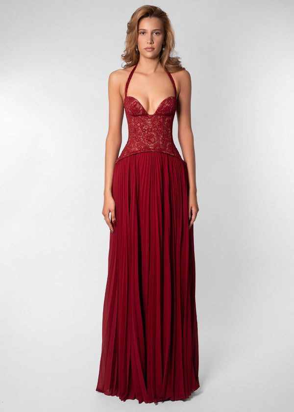 Fenity Gaia Dress in Red for Formal Events from Dress for a Night