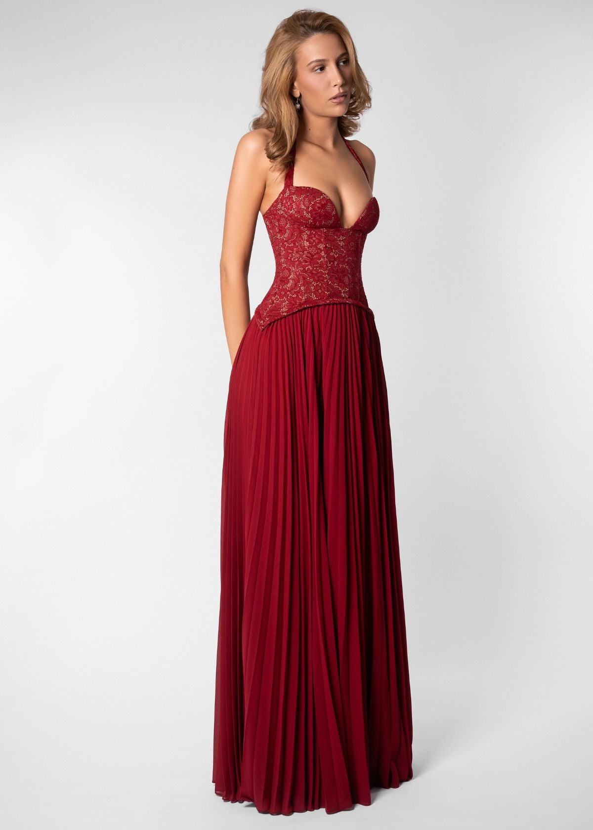 Fenity Gaia Dress in Red for Formal Events from Dress for a Night