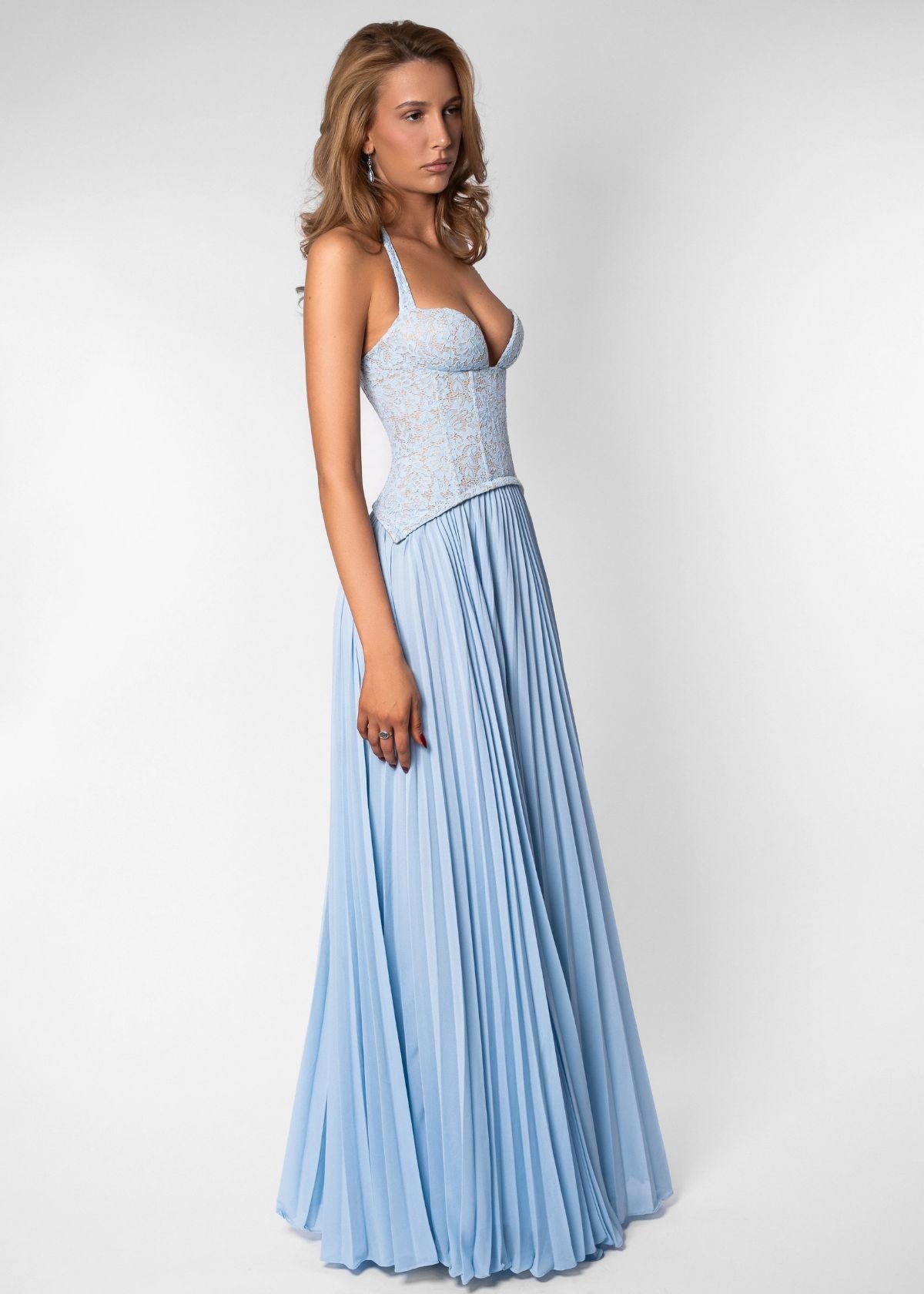 Fenity Gaia Dress in Blue for Formal Events from Dress for a Night