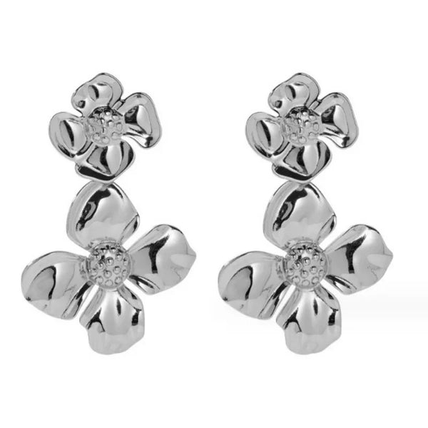 Marigold Earrings | Silver