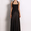 Nookie Alice Halter black formal dress hire