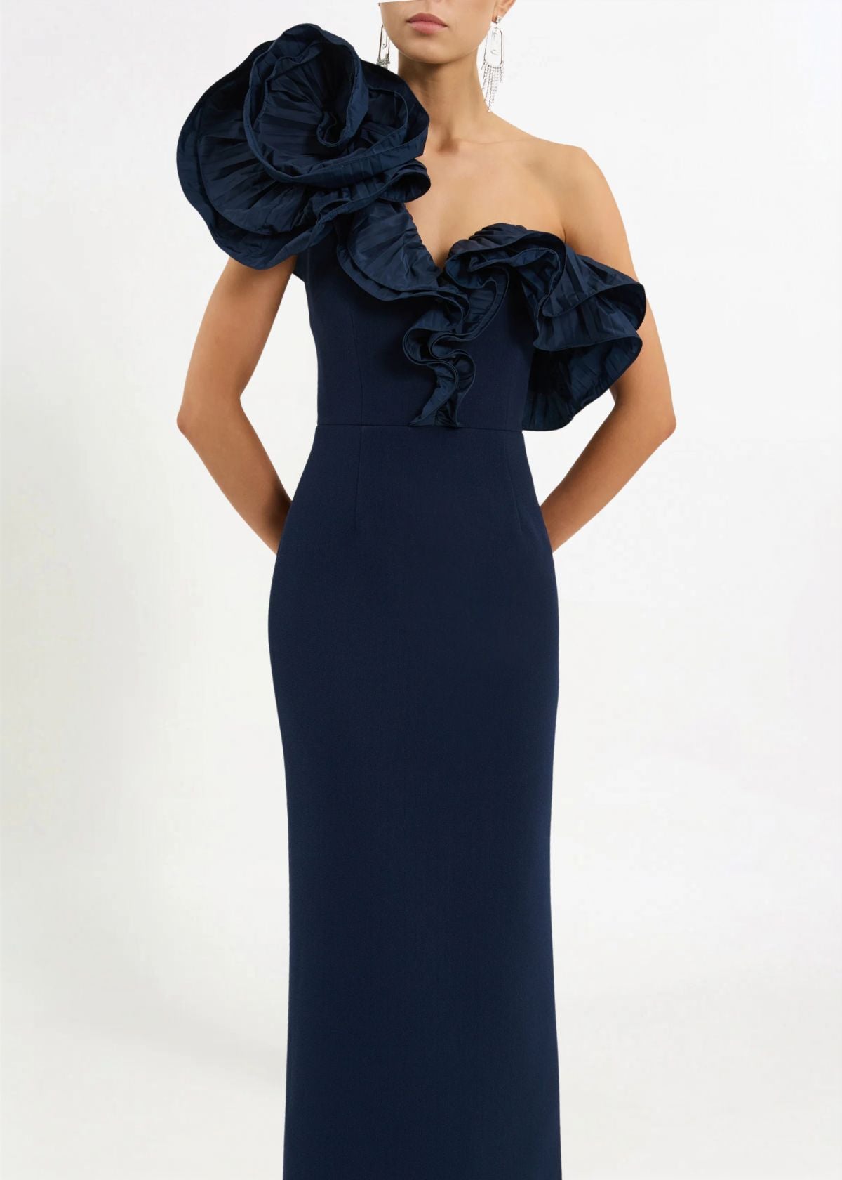 Rebecca Vallance Ella gown in Navy Hire for Formal event from Dress for a Night