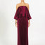 Breeana Top + Gala Skirt in Wine
