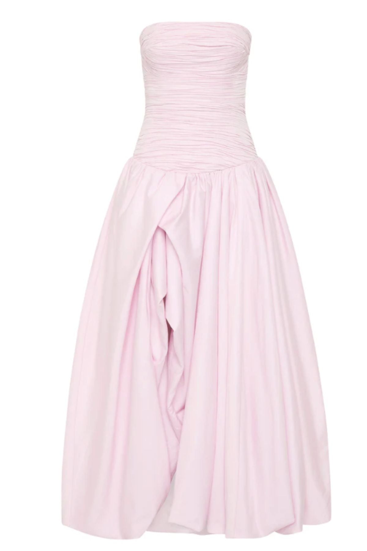 Aje Violette Bubble Dress Pastel Pink