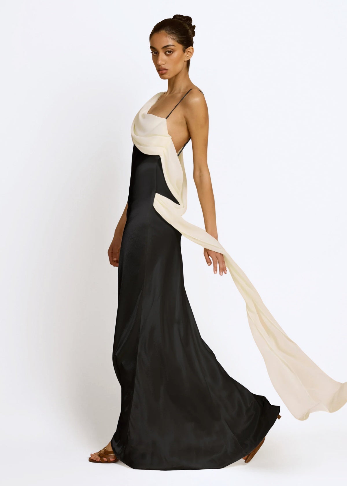 Arcina Ori Helena Dress Ivory Black