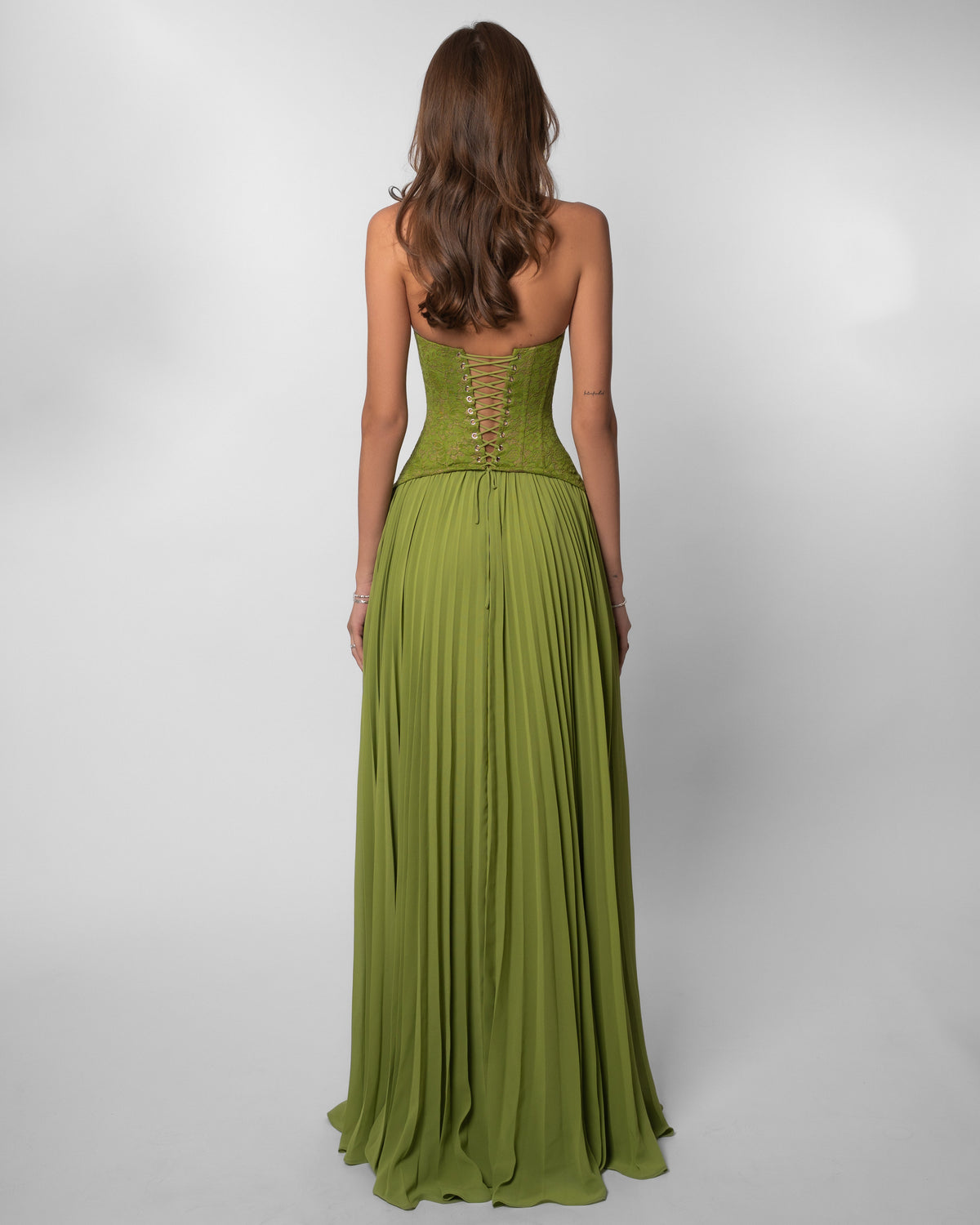 Gaia Dress in Green