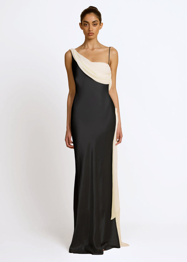 Arcina Ori Helena Dress Ivory Black