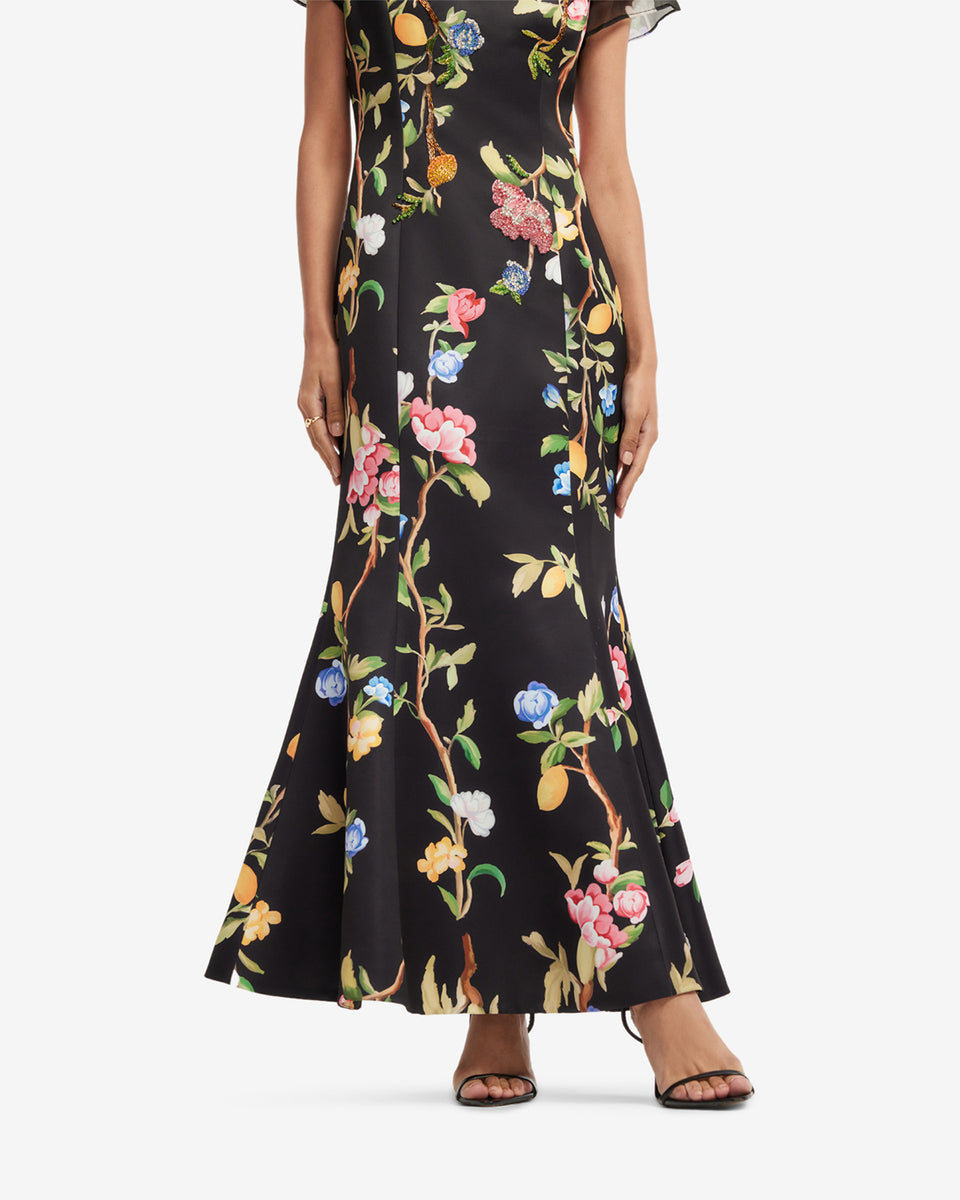 Sofia Puff Sleeve Maxi