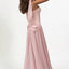 Fenity Amelia dress pink neck scarf Hire for Formal event from Dress for a Night