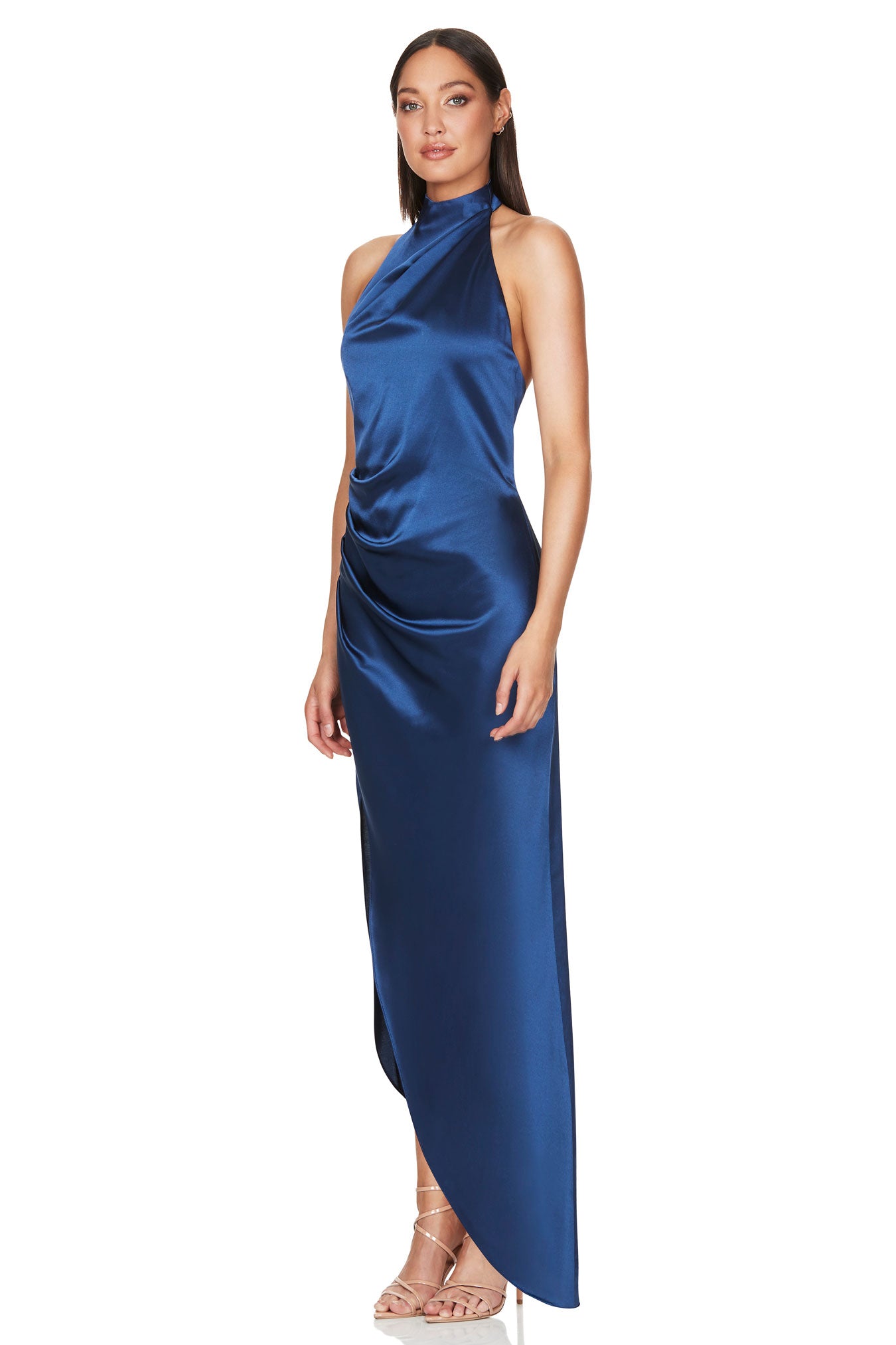 NOOKIE Amelia Halter Gown (Midnight) - RRP 9,Dress for a Night