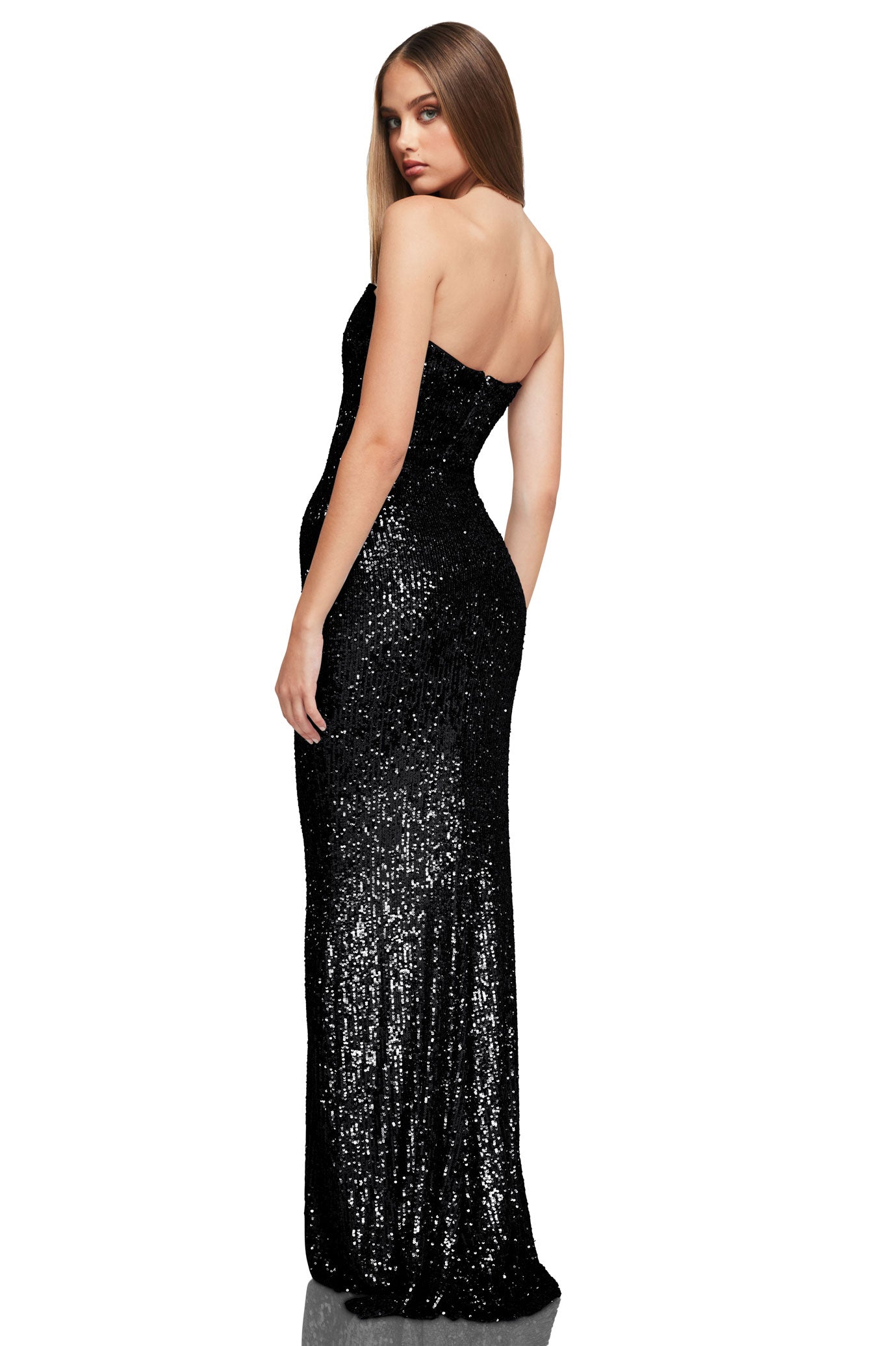 NOOKIE Lumiere Gown (Black) - RRP 9,Dress for a Night
