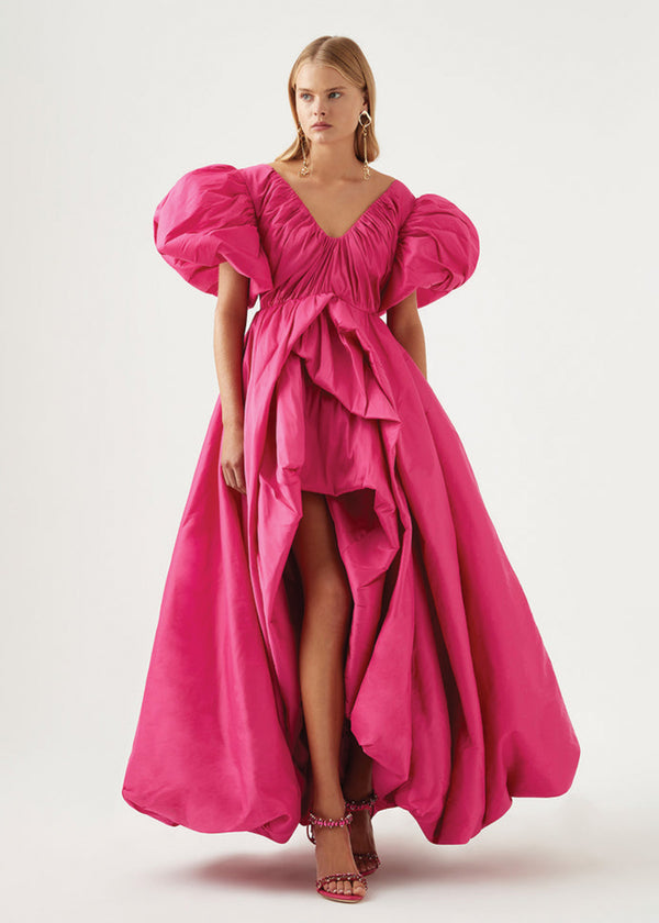 Aje Manifestation Fuschia Pink Formal Dress