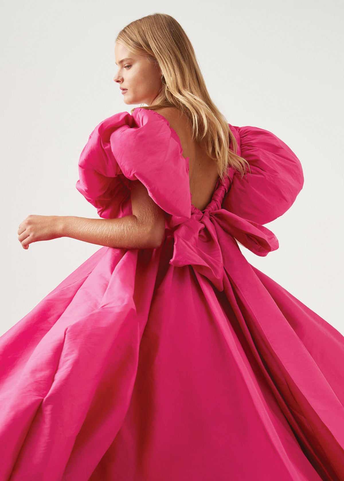 Aje Manifestation Fuschia Pink Formal Dress