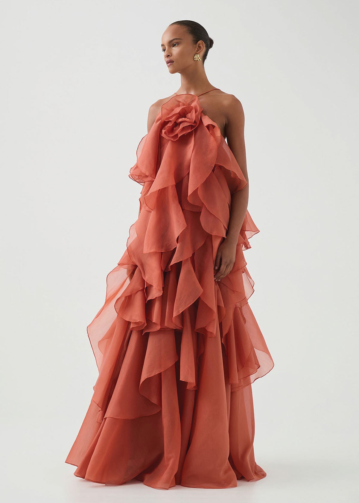 Aje Pandorea Coral Formal Dress